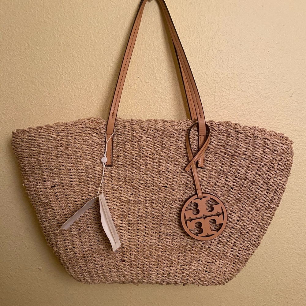 Tory Burch Straw Tote